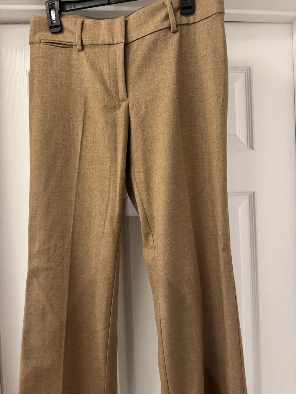 LOFT Tan Dress Trouser Pants - Straight Leg Size 6